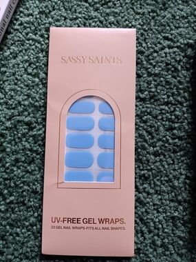 Sassy Saints and Melody Susie Gel Nail Wraps 2pk.
